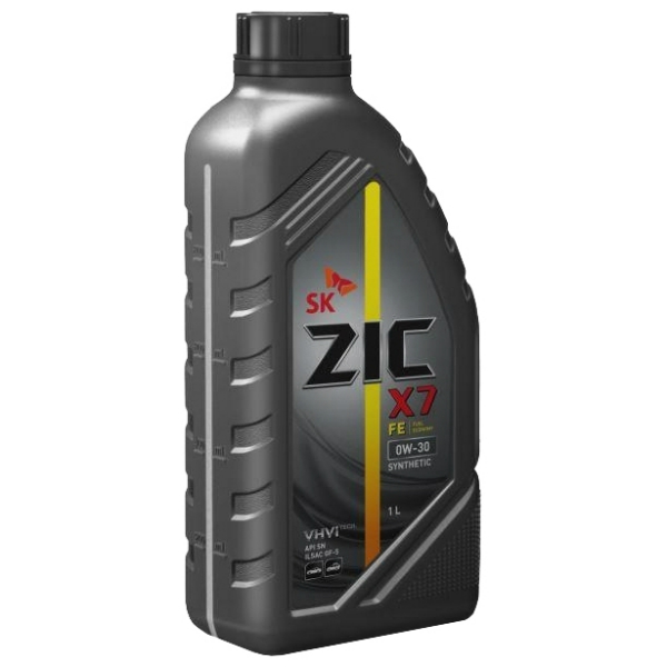 Моторное масло Zic X7 FE 0w30 синтетическое (1 л)